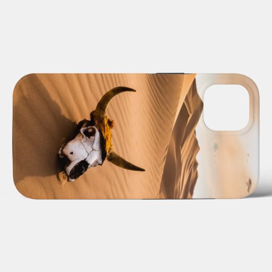 Deserts | Cow Skull Rippled Sand Dunes Case-Mate iPhone Case (Achterkant (horizontaal))