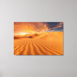 Deserts Desert in the United Arab Emirates Canvas Afdruk