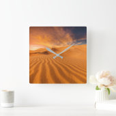 Deserts Desert in the United Arab Emirates Vierkante Klok (Huis)