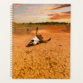 Deserts | Desert with Cow Skull Planner (Voorkant)