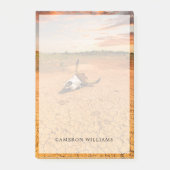 Deserts | Desert with Cow Skull Post-it® Notes (Voorkant)
