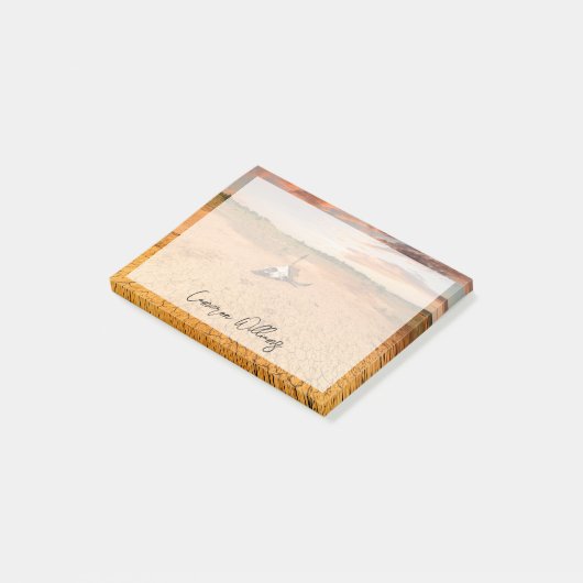Deserts | Desert with Cow Skull Post-it® Notes (Schuin)