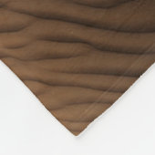 Deserts Dubai's Skyline View from Sand Dune Fleece Deken (Hoek)