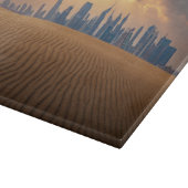 Deserts Dubai's Skyline View from Sand Dune Snijplank (Hoek)
