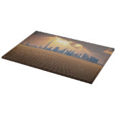 Deserts Dubai's Skyline View from Sand Dune Snijplank (Hoek)