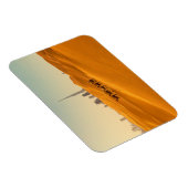 Deserts Dubai's Skyline View with Camels Magneet (Rechterzijde)