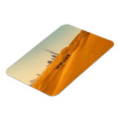 Deserts Dubai's Skyline View with Camels Magneet (Linkerzijde)