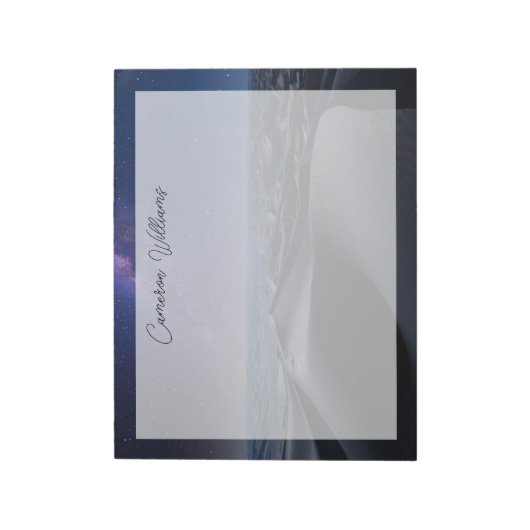 Deserts | Empty Quarter Desert Abu Dhabi Notitieblok (Linkerzijde)