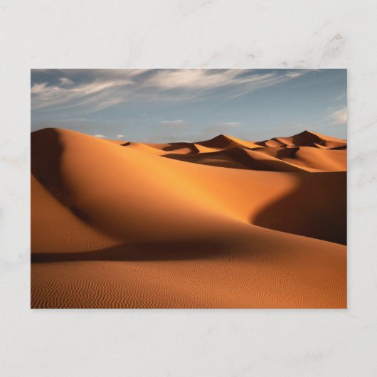 Deserts | Erg Chebbi Dunes Morocco Briefkaart (Voorkant)