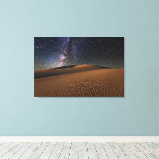 Deserts | Gobi Desert, Mongolia Canvas Afdruk (Insitu (Houten vloer))