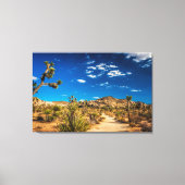 Deserts Joshua Tree National Park Canvas Afdruk (Voorkant)