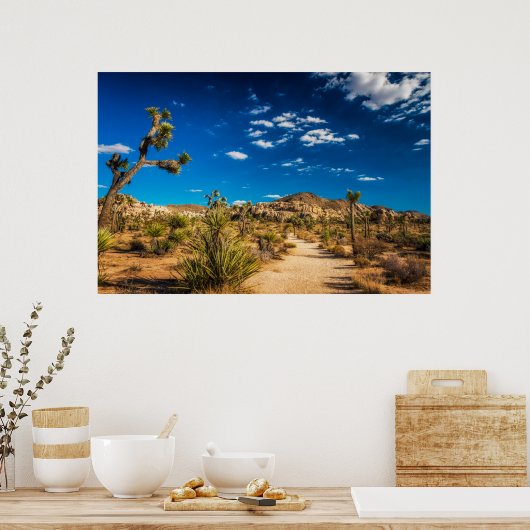Deserts Joshua Tree National Park Poster (Keuken)
