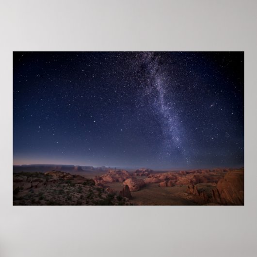 Deserts Kayenta Monument Valley Arizona Poster (Voorkant)