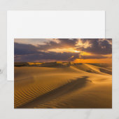 Deserts | Landscape of Sand Dunes Bedankkaart (Voorkant / Achterkant)