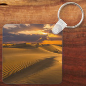 Deserts | Landscape of Sand Dunes Sleutelhanger (Achterkant)