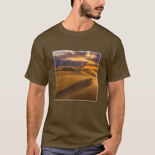 Deserts | Landscape of Sand Dunes T-shirt (Voorkant)