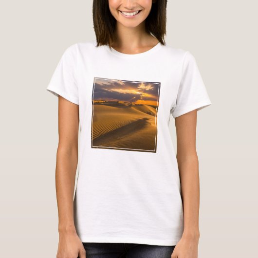 Deserts | Landscape of Sand Dunes T-shirt (Voorkant)