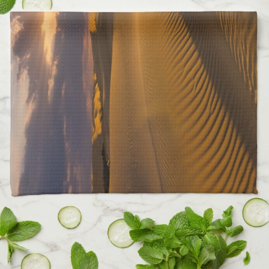 Deserts | Landscape of Sand Dunes Theedoek (Gevouwen)