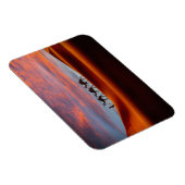 Deserts Man & Camels in the Sand Dunes Magneet (Rechterzijde)