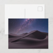 Deserts | Milky Way Starry Sky Sand Dune Dubai Briefkaart (Voorkant / Achterkant)