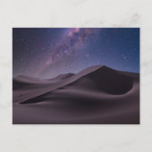 Deserts | Milky Way Starry Sky Sand Dune Dubai Briefkaart (Voorkant)