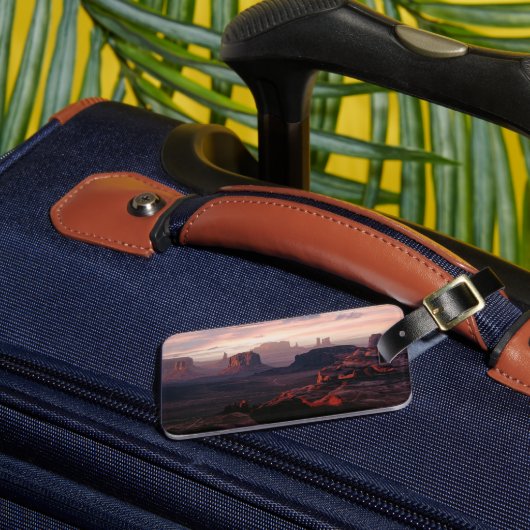 Deserts Monument Valley Utah-Ariziona Bagagelabel (Voorkant Insitu 3)