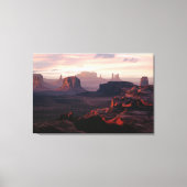 Deserts | Monument Valley Utah-Ariziona Canvas Afdruk (Voorkant)