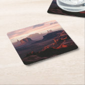 Deserts Monument Valley Utah-Ariziona Kartonnen Onderzetters (Schuin)