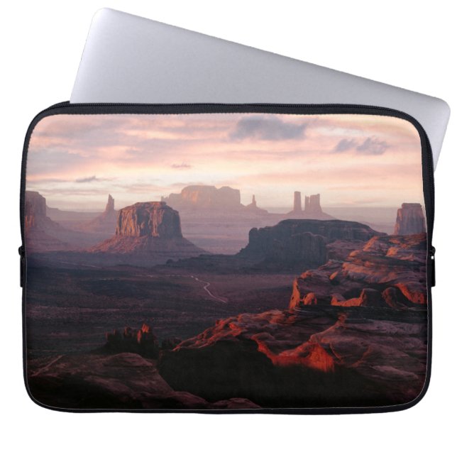 Deserts Monument Valley Utah-Ariziona Laptop Sleeve (Voorkant)