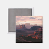 Deserts Monument Valley Utah-Ariziona Magneet (Voorkant / Achterkant)