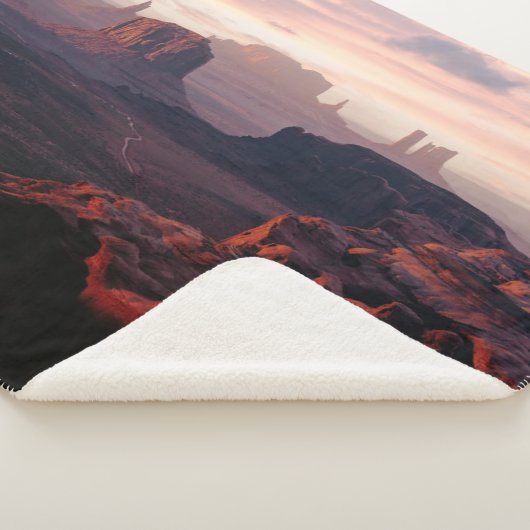 Deserts Monument Valley Utah-Ariziona Sherpa Deken (3/4)