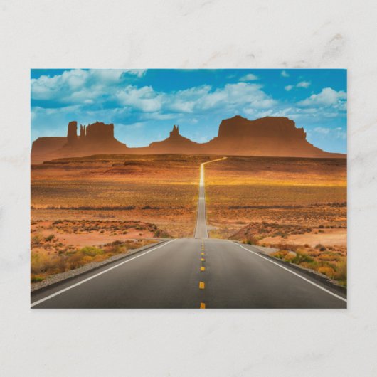 Deserts Monument Valley, Utah Briefkaart (Voorkant)