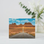 Deserts Monument Valley, Utah Briefkaart (Staand voorkant)