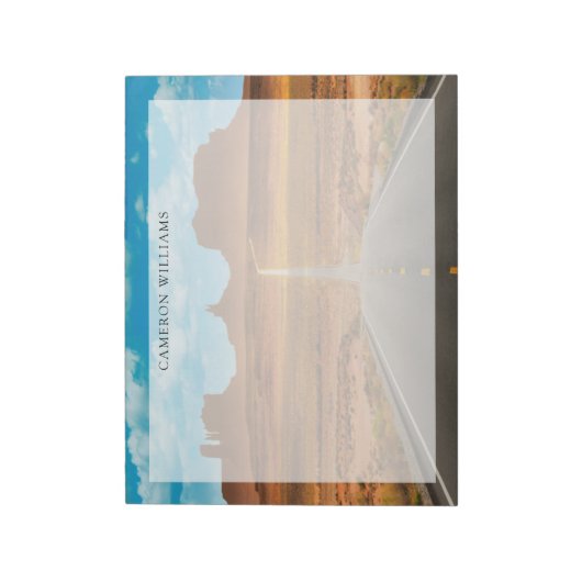 Deserts Monument Valley, Utah Notitieblok (Linkerzijde)