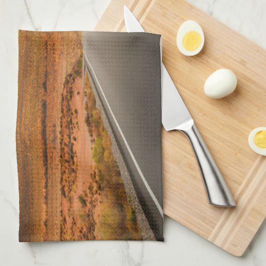 Deserts Monument Valley, Utah Theedoek (Quarter Fold)