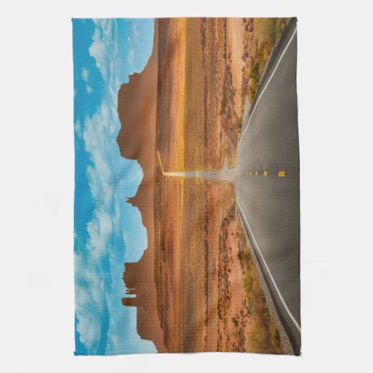 Deserts Monument Valley, Utah Theedoek (Verticaal)