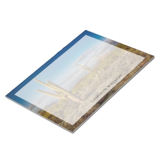 Deserts Muntains Superstition, Arizona Notitieblok (Schuin)