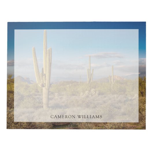 Deserts Muntains Superstition, Arizona Notitieblok (Voorkant)