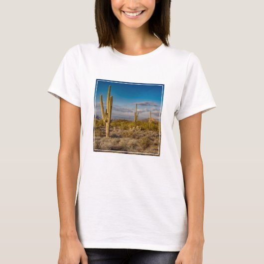 Deserts Muntains Superstition, Arizona T-shirt (Voorkant)