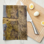 Deserts Muntains Superstition, Arizona Theedoek (Quarter Fold)