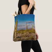 Deserts Muntains Superstition, Arizona Tote Bag (Dichtbij)