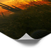 Deserts-nachten Poster (Hoek)