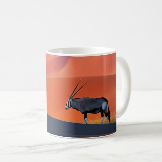 Deserts | Namib Desert Oryx Koffiemok (Voorkant rechts)