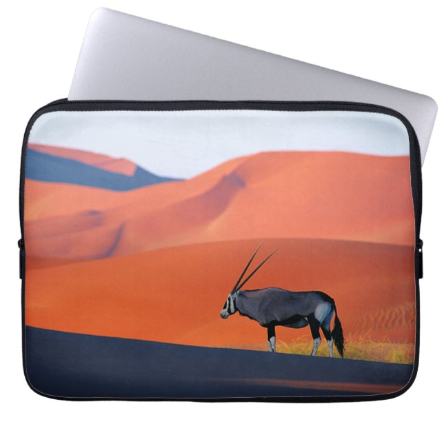 Deserts | Namib Desert Oryx Laptop Sleeve (Voorkant)