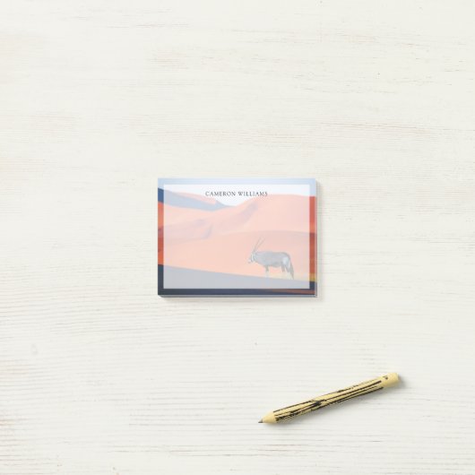 Deserts | Namib Desert Oryx Post-it® Notes (Op bureau)