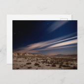 Deserts Navarre Bardenas Desert at Night Briefkaart (Voorkant / Achterkant)
