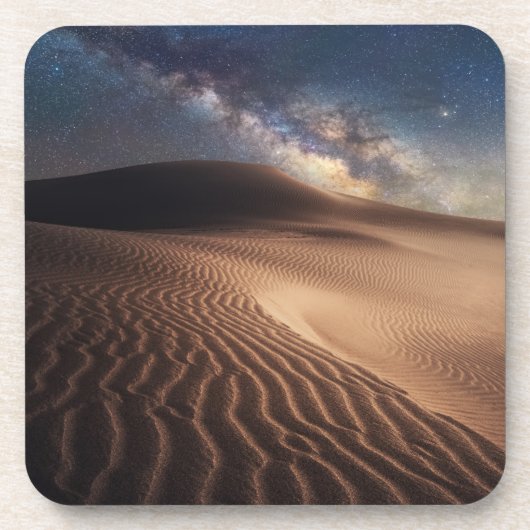 Deserts | Ordos City Mongolia China Bier Onderzetter (Voorkant)