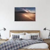 Deserts | Ordos City Mongolia China Canvas Afdruk (Insitu (Slaapkamer))