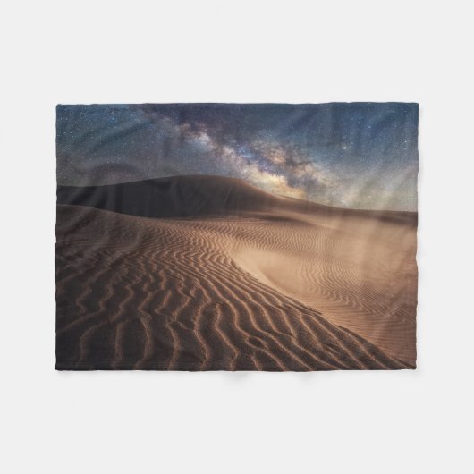 Deserts | Ordos City Mongolia China Fleece Deken (Voorkant (Horizontaal))