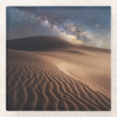 Deserts | Ordos City Mongolia China Glazen Onderzetter (Voorkant)